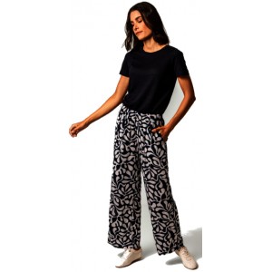 Pantalon en viscose écologique label Ecovero* 